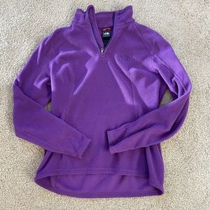 Purple Northface Fleece